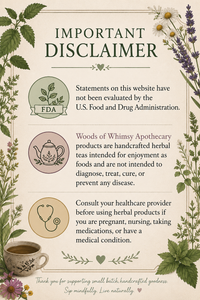 Herbal Tea Disclosure